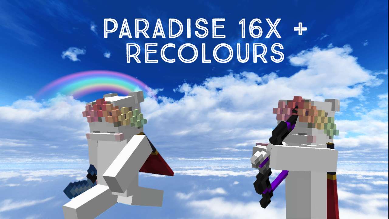 PARADISE 16x | RECOLOURS 16x by ItsMyTexturePack on PvPRP
